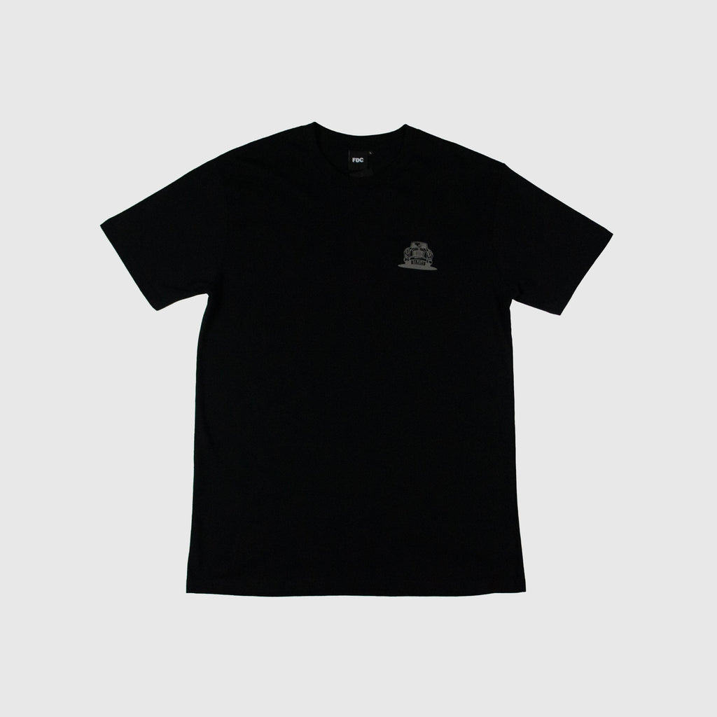 FDC Old Rolls Tee - Black - Front