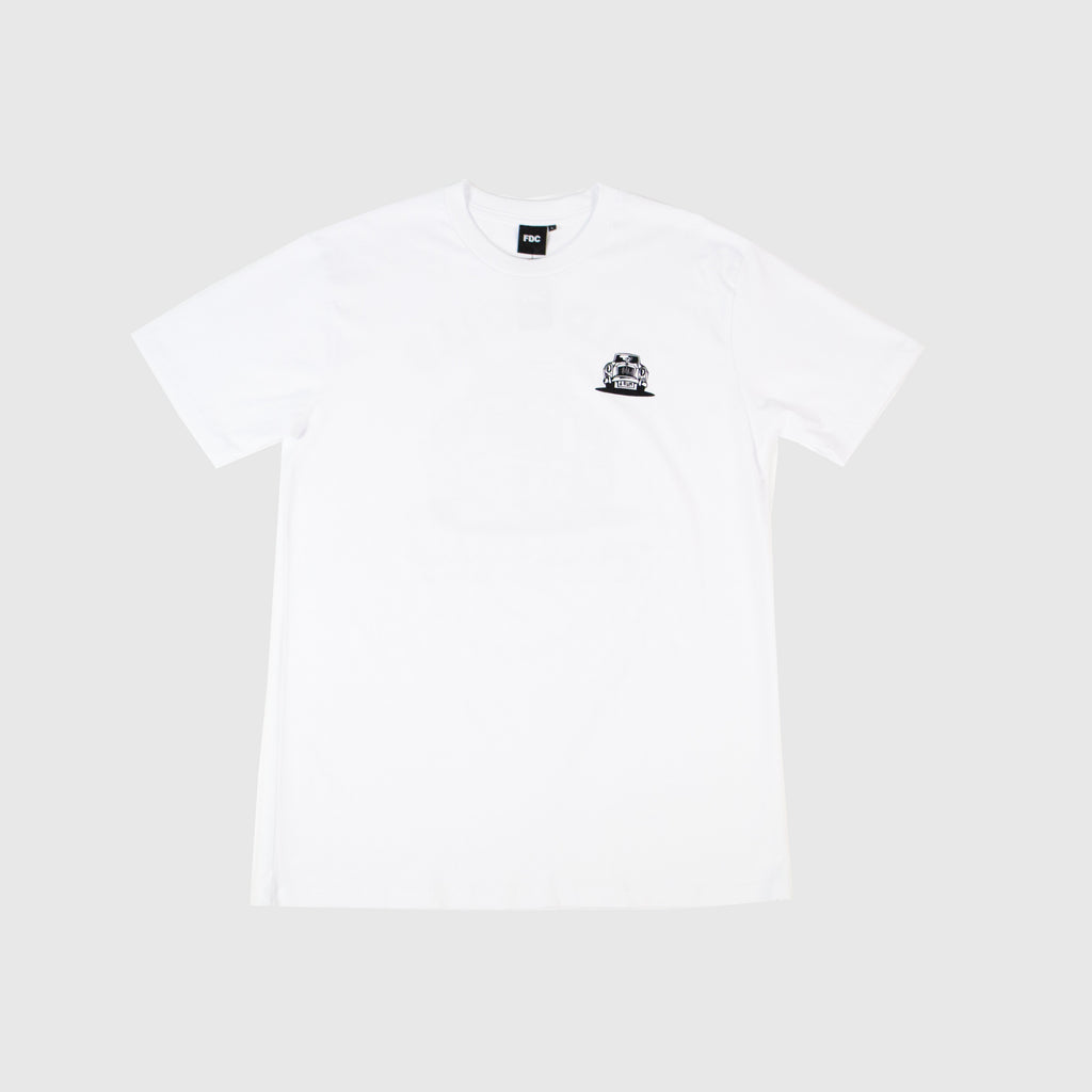 FDC Old Rolls Tee - White - Front