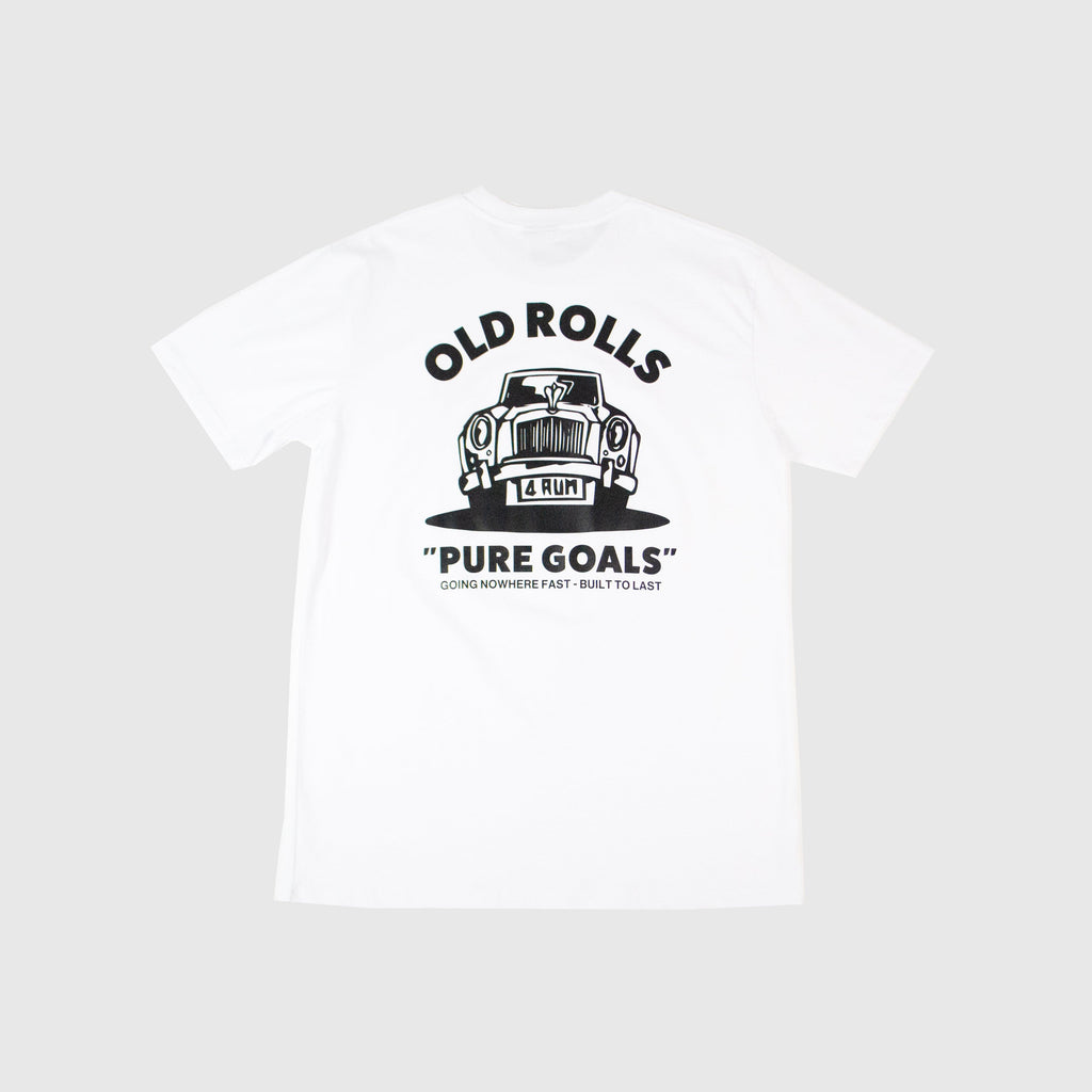 FDC Old Rolls Tee - White - Back