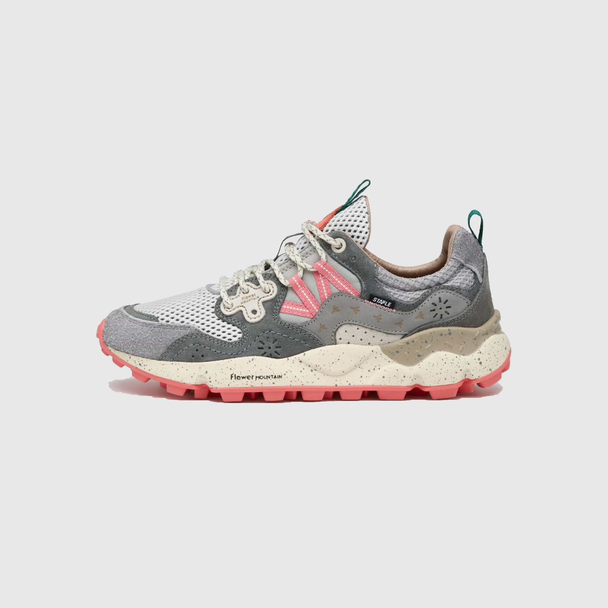 Flower Mountain x Staple Yamano 3 - Grey / Anthracite / Rose