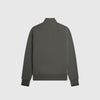 Fred Perry Half Zip Sweatshirt - Field Green - Back