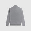 Fred Perry Half Zip Sweatshirt - Steel Marl - Back