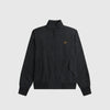 Fred Perry Harrington Jacket - Black / Dark Caramel - Front