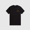 Fred Perry Loopback Jersey Pocket T-Shirt - Black - Front