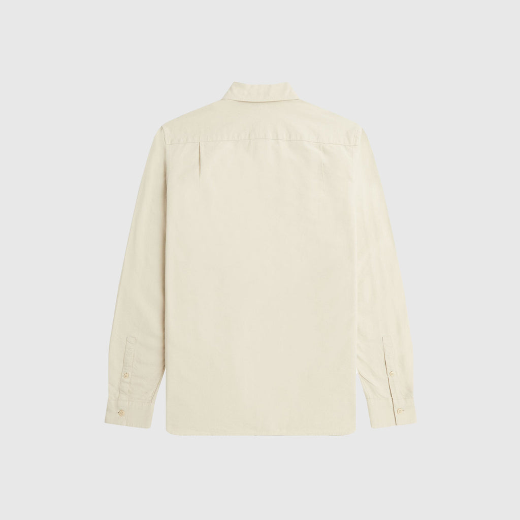 Fred Perry Oxford Shirt - Oatmeal - Back