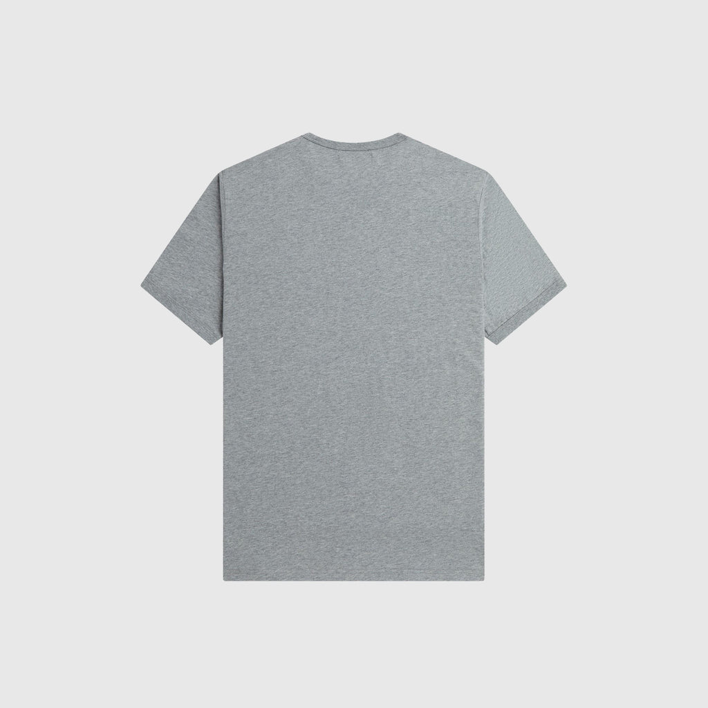 Fred Perry Ringer Tee - Steel Marl - Back