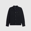 Fred Perry Twill Overshirt - Black