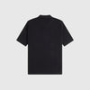 Fred Perry Button Through SS Shirt - Black - Back