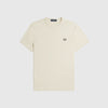 Fred Perry Ringer Tee - Oatmeal / Black - Front