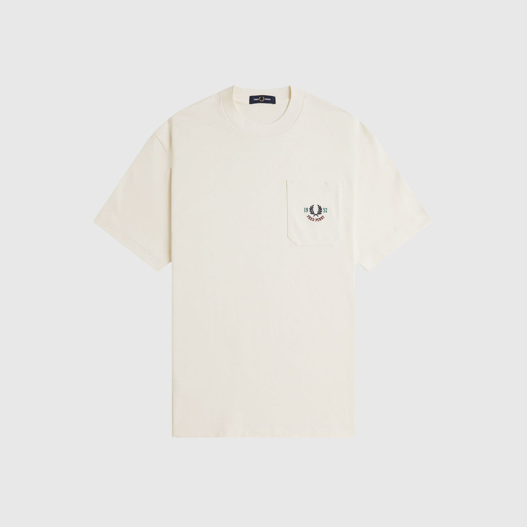 Fred Perry Relaxed 1952 Tee - Ecru - Front