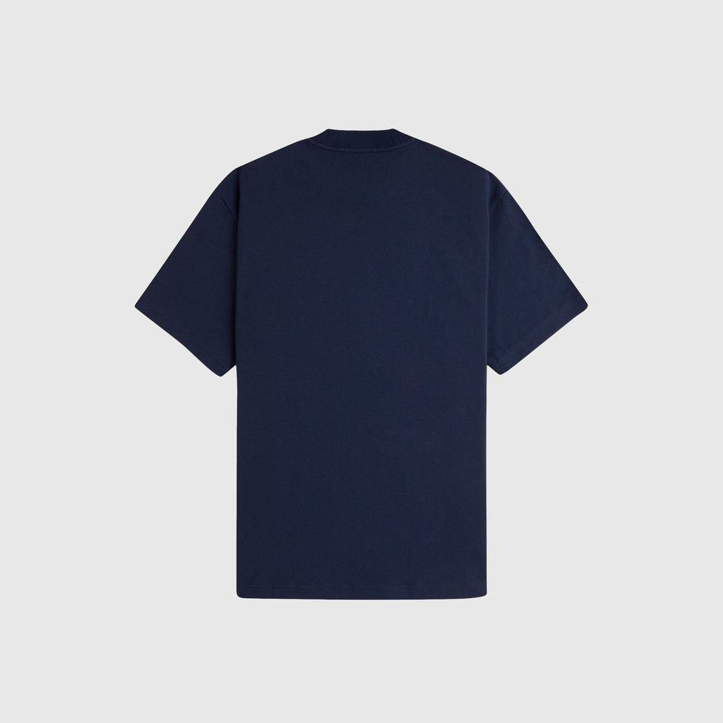 Fred Perry Relaxed 1952 T shirt - Tennis Blue - Back