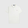 Fred Perry Plain Fred Perry Shirt - Snow White / Warm Stone - Front