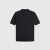 Fred Perry Argyle Knitted Shirt - Black - Back