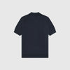 Fred Perry Cable Knitted Shirt - Navy - Back