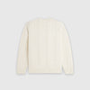 Fred Perry Chunky Cable Knit Jumper - Ecru - Back