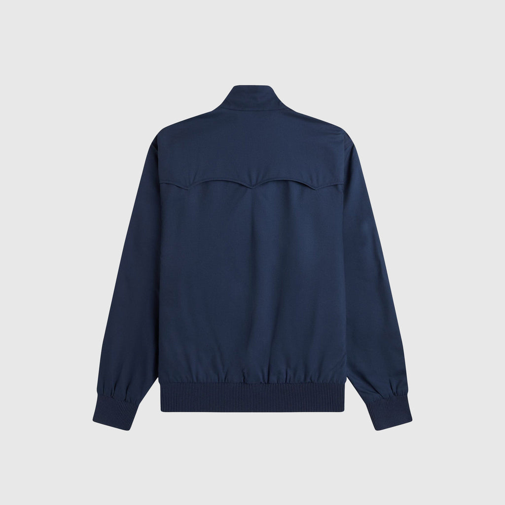 Fred Perry Classic Harrington Jacket - Tennis Blue - Back