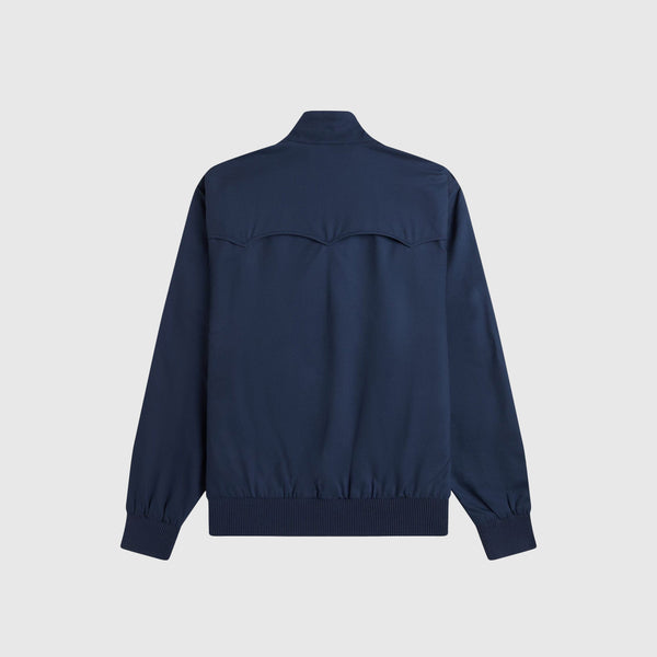 Fred Perry Classic Harrington Jacket - Tennis Blue - Back