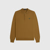 Fred Perry Classic Knitted Shirt - Shaded Stone - Front