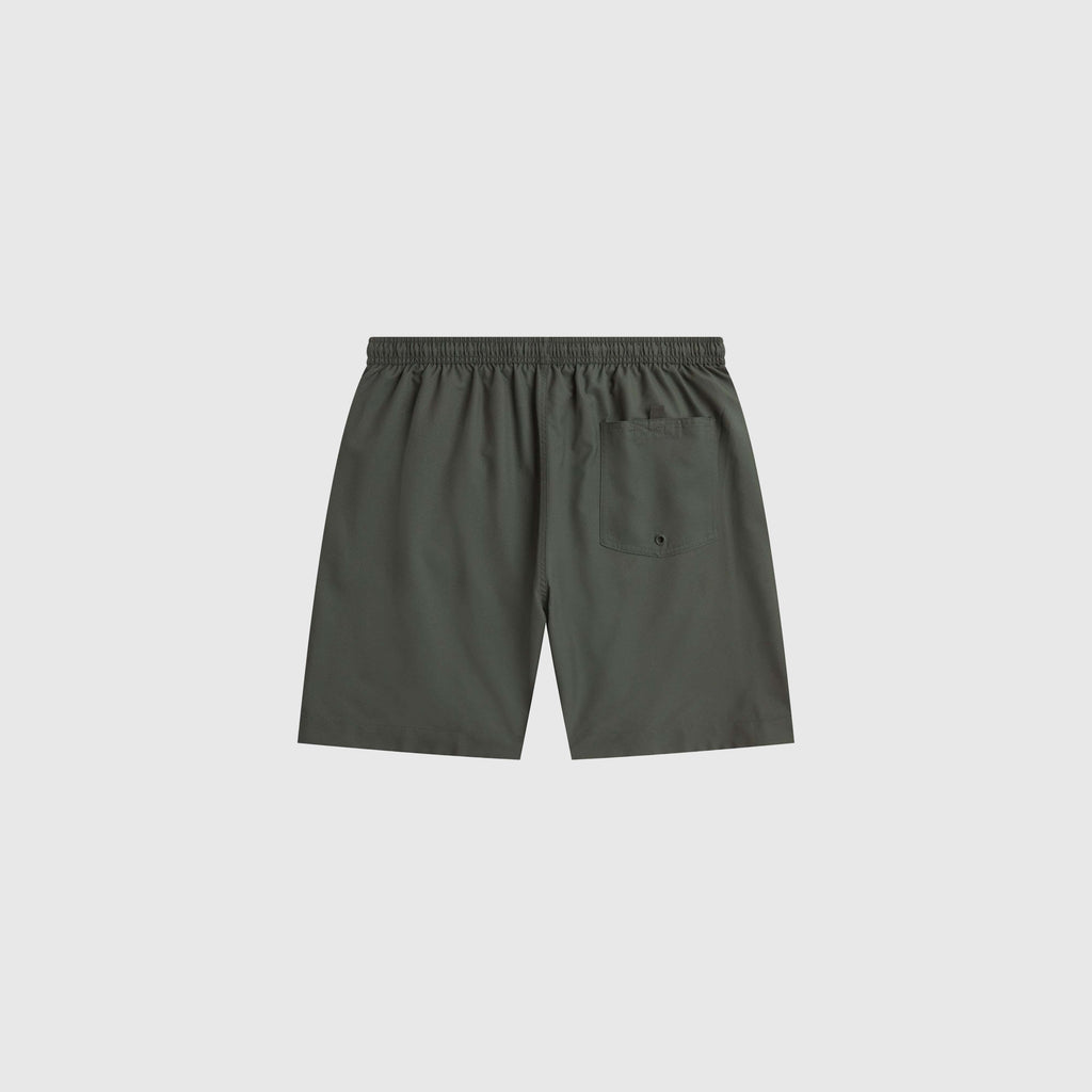Fred Perry Classic Swimshort - Field Green - Back