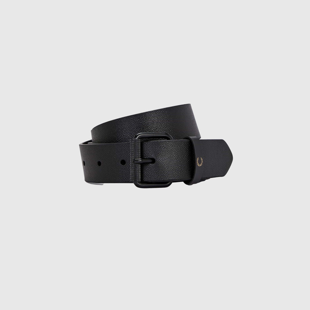Fred Perry Scotchgrain Belt - Black