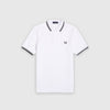 Fred Perry Twin Tipped Fred Perry M3600 Shirt - White - Front