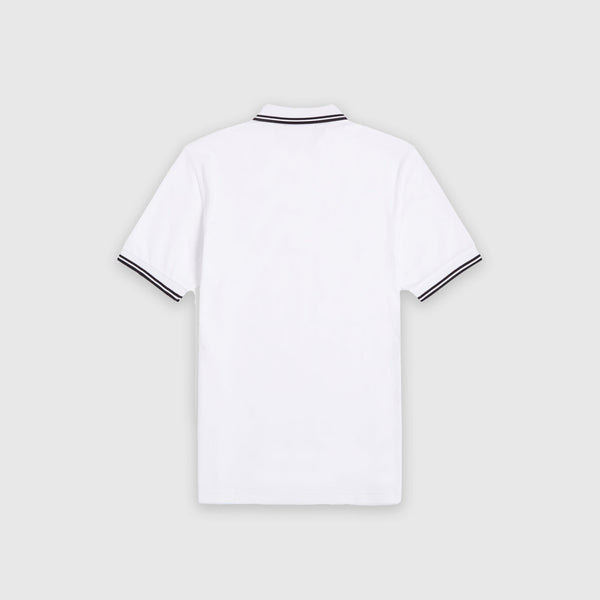 Fred Perry Twin Tipped Fred Perry M3600 Shirt - White - Back