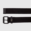 Fred Perry Woven Elastic Belt - Black