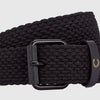 Fred Perry Woven Elastic Belt - Black