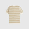 Fred Perry Boucle Jacquard Knitted Shirt - Ecru - Back