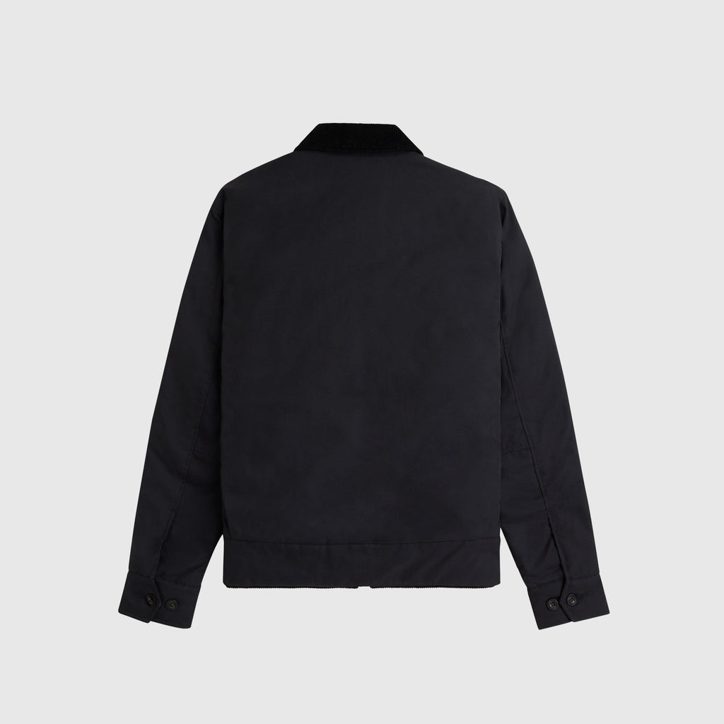 Fred Perry The Caban Jacket - Black - Back