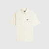 Fred Perry Oxford Shirt - Ecru - Front