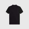 Fred Perry Striped Polo Shirt - Black - Back