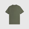 Fred Perry Tipped Cuff Pique Shirt - Laurel Wreath Green / Green - Back