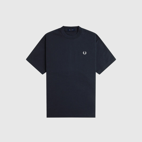 Fred Perry Relaxed Tee - Navy - Front