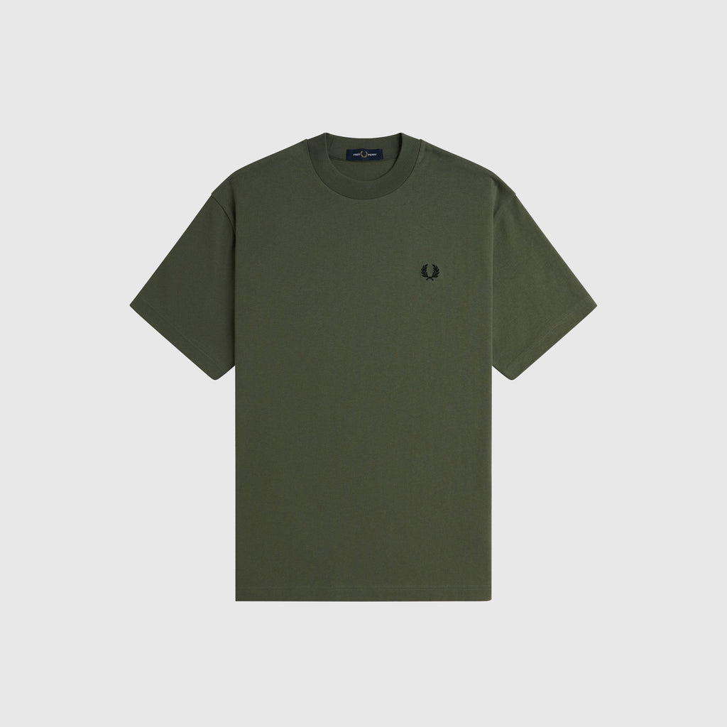 Fred Perry Relaxed Tee - Laurel Wreath Green - Front