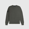 Fred Perry Laurel Wreath Jumper - Field Green - Front
