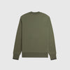 Fred Perry Crew Neck Sweatshirt - Laurel Wreath Green / Green - Back