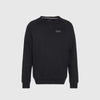 Barbour Essential Crew Neck Sweater - Black - Front