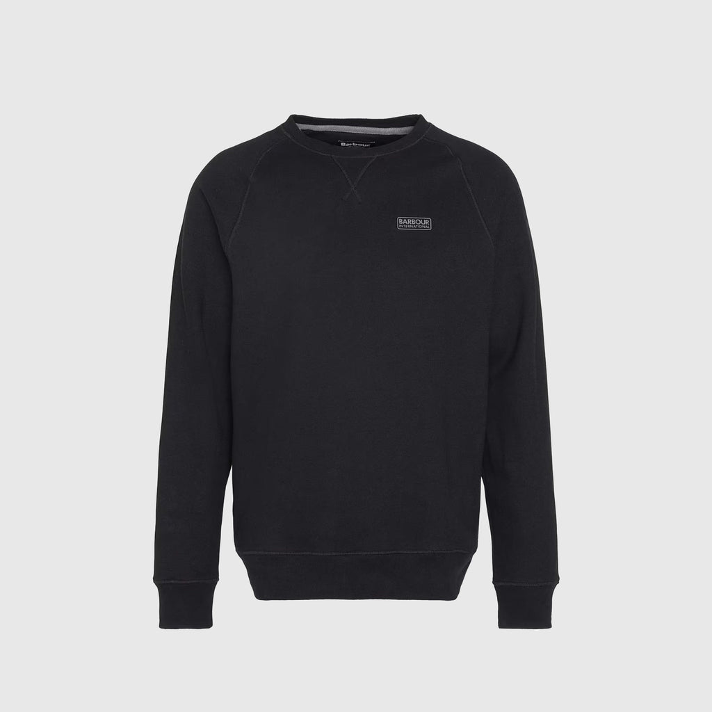 Barbour Essential Crew Neck Sweater Black