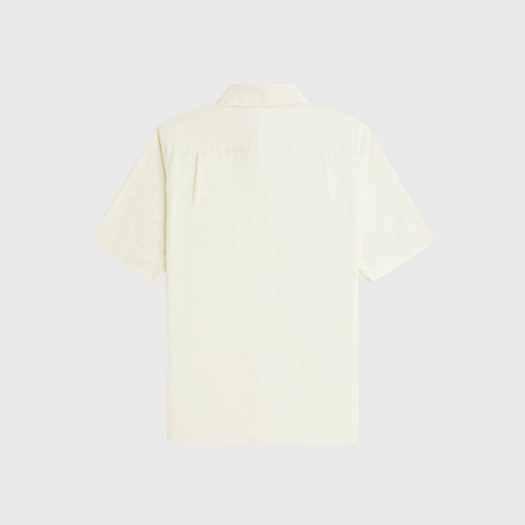 Fred Perry Oxford Shirt - Ecru - Back