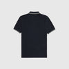 Fred Perry Twin Tipped Fred Perry Shirt - Navy / Silver Blue / Warm Grey - Back