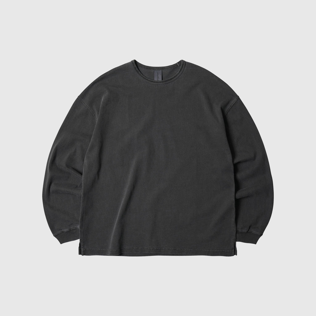 Frizmworks OG Pigment Dyeing LS Tee - Charcoal - Front