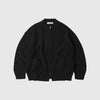 Frizmworks Wool Deck Zipup Cardigan - Black - Front