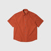 Frizmworks OG Poplin Oversized Shirt - Brick - Front