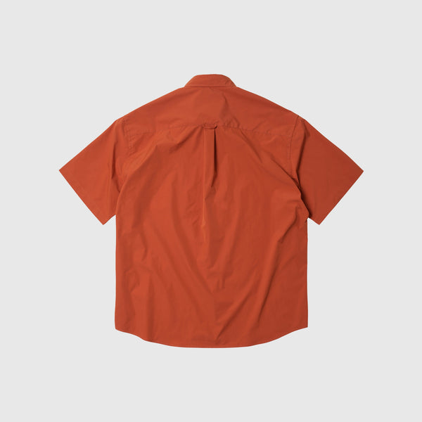 Frizmworks OG Poplin Oversized Shirt - Brick - Back
