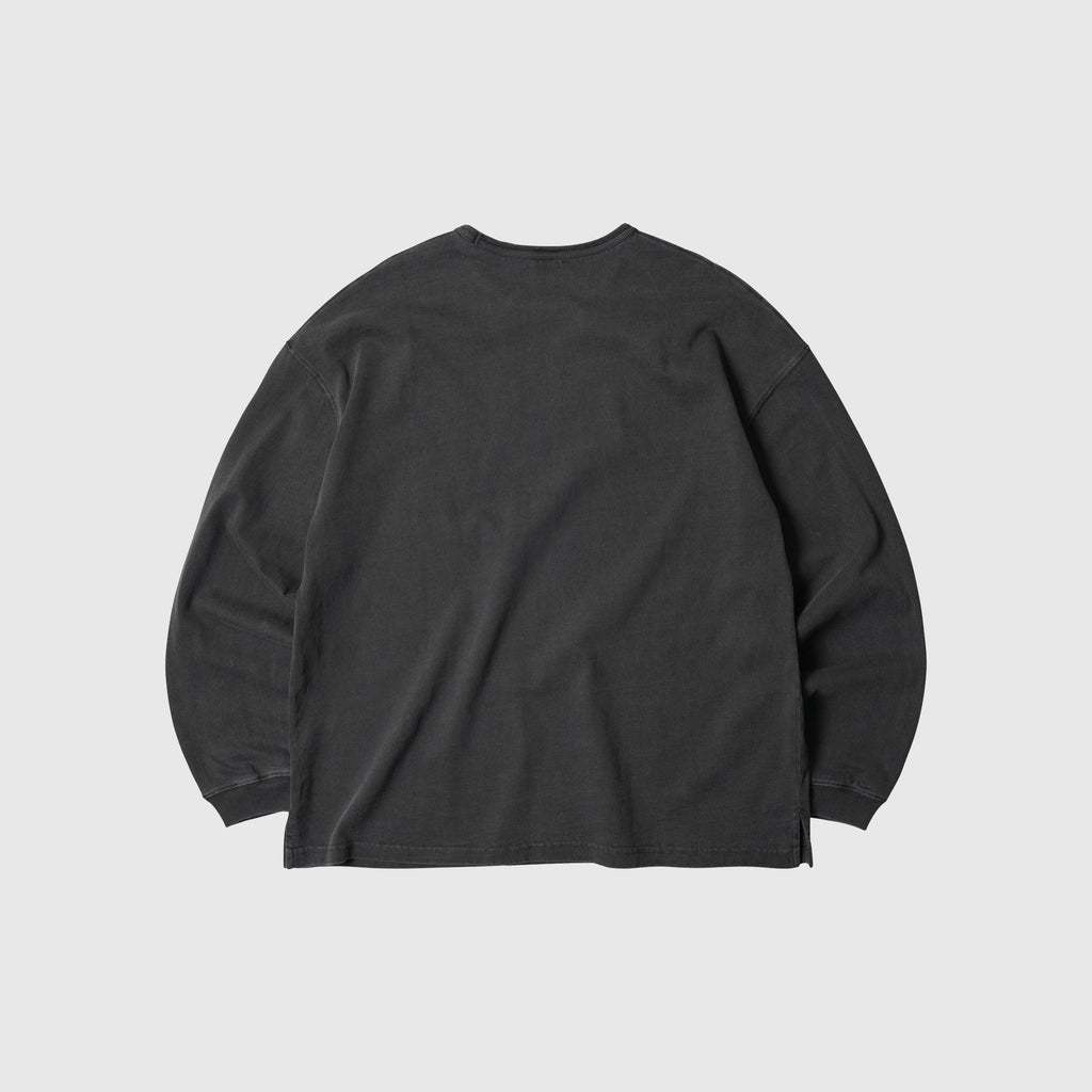 Frizmworks OG Pigment Dyeing LS Tee - Charcoal - Back