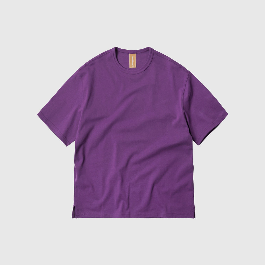 Frizmworks OG Double Rib Oversized Tee - Purple - Front