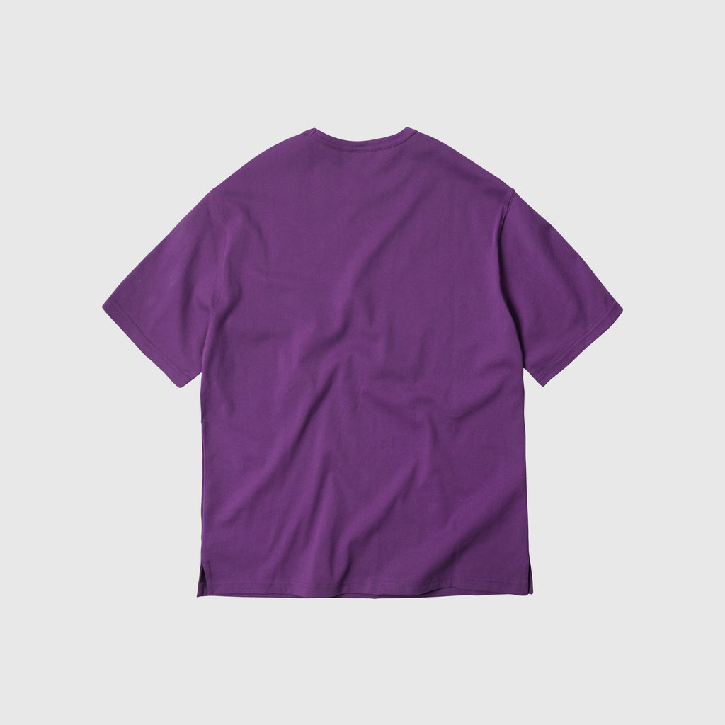 Frizmworks OG Double Rib Oversized Tee - Purple - Back