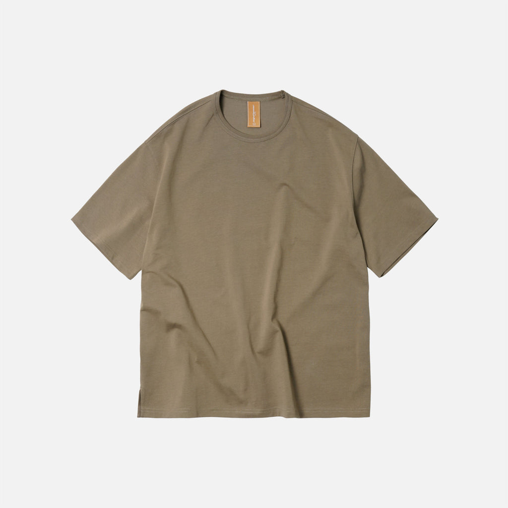 Frizmworks OG Double Rib Oversized Tee - Mud - Front