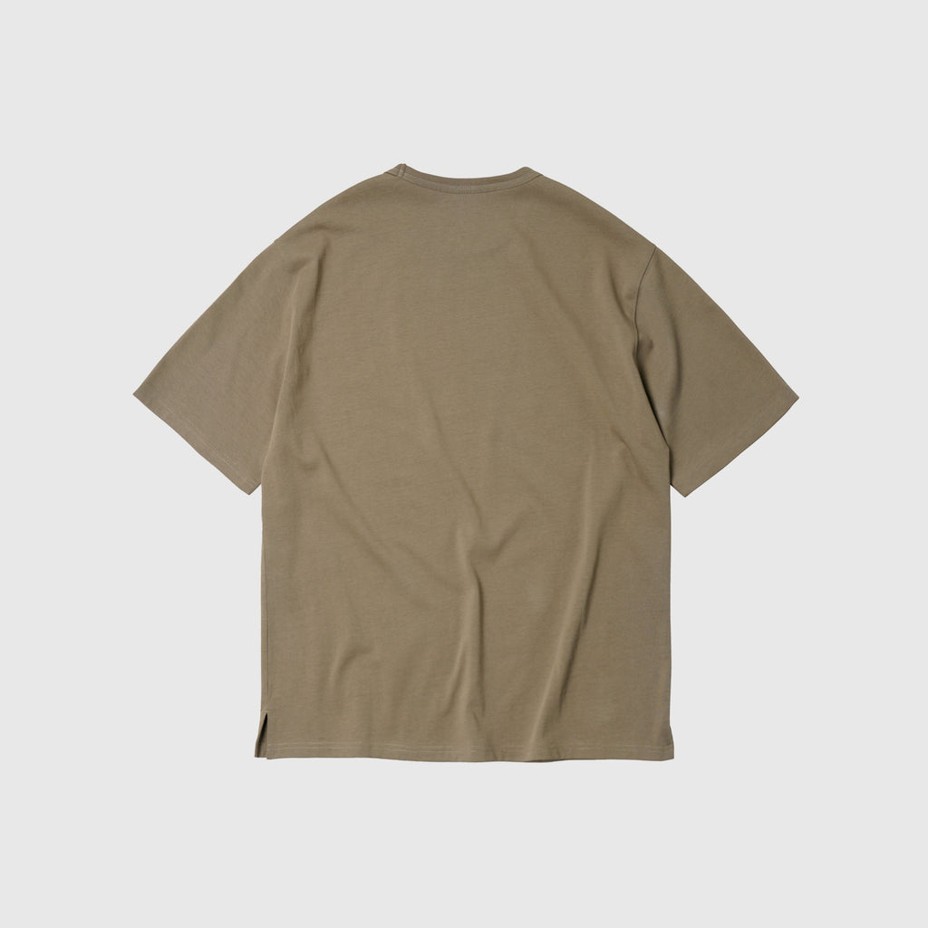 Frizmworks OG Double Rib Oversized Tee - Mud - Back